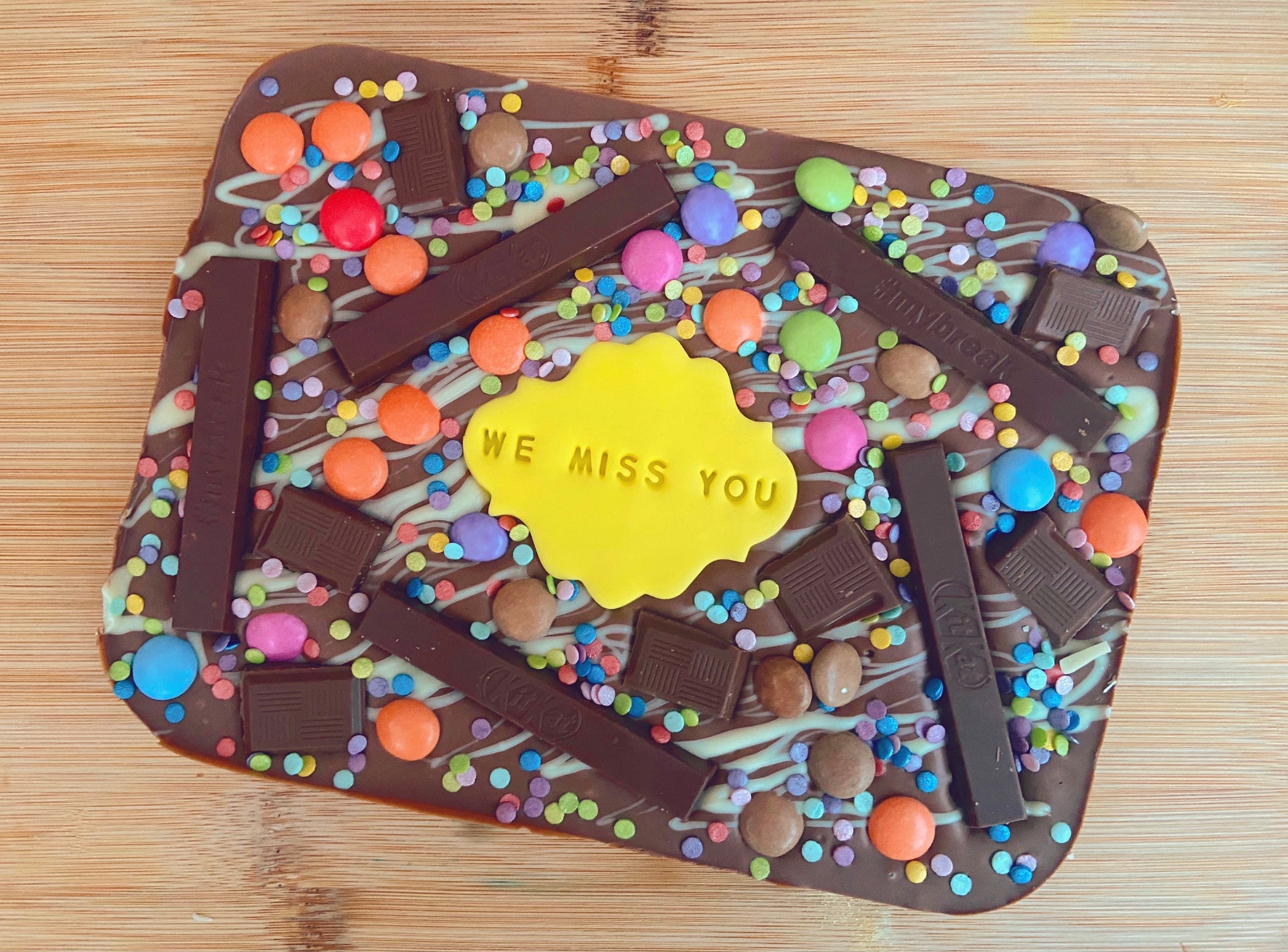 Personalised Giant Chocolate Slab